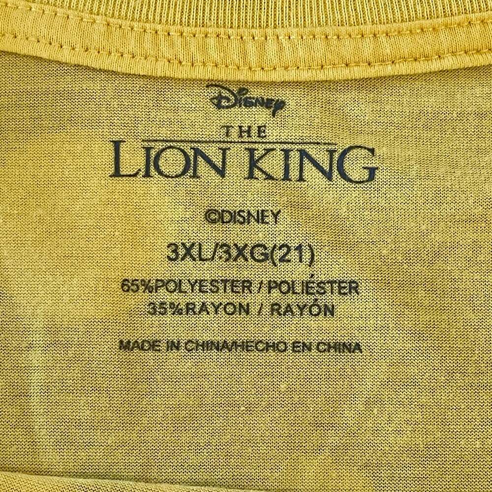 Disney The Lion King Hakuna Matata Graphic T-Shirt Yellow - Picture 2 of 4